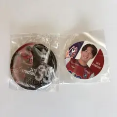 佐藤龍之介 缶バッジ ステッカーセット ファジアーノ岡山