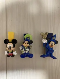 東京ディズニーリゾート ミッキー クリップ 3種セットのサムネイル
