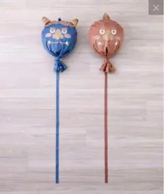 スリーコインズ　スリコ　3coins 節分 ファブリック鬼バルーン2P