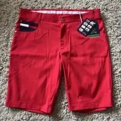 TOMMY HILFIGER GOLF 新品ハーフパンツ レッド Lのサムネイル