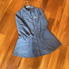 ピンクハント　シャツワンピース130 xs ブルー