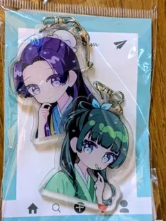 壬氏と猫猫のアクリルキーホルダー