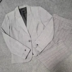 美品ZARAグレー チェック柄 セットアップL