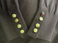 カシミヤ カーディガン