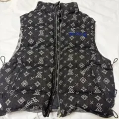 Supplier ダウンベスト XS ブラック/グレー