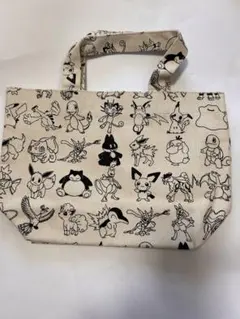【新品】ASOKO アソコ ポケモン ランチトート ミニトート コラボ商品のサムネイル