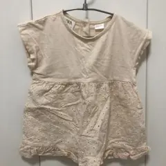 ZARA ベージュ フリル Tシャツ 18-24 monthsのサムネイル