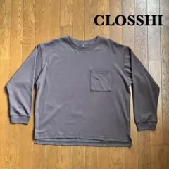 CLOSSHI 長袖七分袖カットソー　プルオーバー