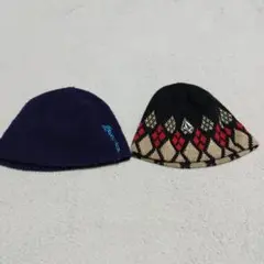 Volcom ニット帽２個セット
