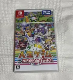 美品　タカラトミー　任天堂　人生ゲームforNintendo Switch