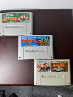 【1・2・3セット】スーパーファミコン スーパードンキーコング