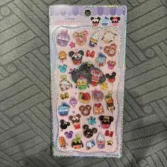 プチドロップステッカー ミッキー&フレンズ スイーツ カップケーキ ディズニー