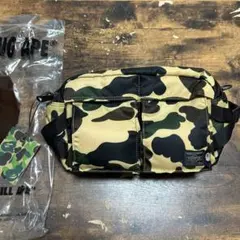 [未使用級] PORTER APE コラボ ウエストバッグ ショルダー 2way BAPE® x PORTER | bape.com