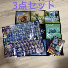 ポケモン モンコレ 購入特典 3点セット ポスター ステッカー レジャーシート