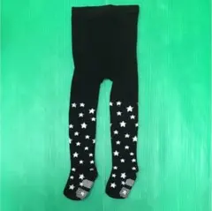ベビー  Baby  星柄  タイツ  ブラック色  85