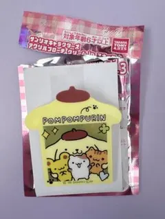 サンリオ　アクリルブローチ　ポムポムプリン チームプリン