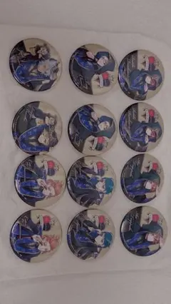 ツイステ　一番くじ　缶バッジ