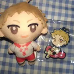 夜久衛輔 ぬいぐるみ＆アクリルキーホルダーセット