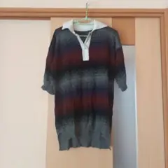 L'SULLY ストライプ柄 ニット 38