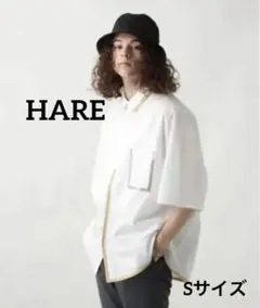 ʚ♥ɞハレHAREオーバーサイズパイピングシャツSサイズ