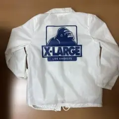 X-LARGE ホワイト ナイロンジャケット S