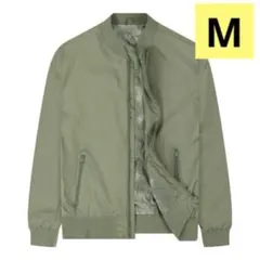 MA-1 エムエーワンジャケット メンズ M カジュアル　カーキ　春秋　ブルゾン