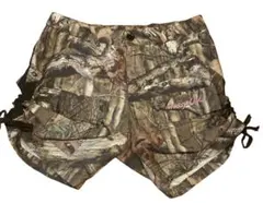Mossy Oak  リアルツリー　レディース キャンプ カモフラ　ショーツ