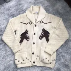 Caldwellカーディガンアイボリーカナダウィニペグ製美品