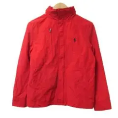 [124-130cm]ラルフローレン キッズ ウィンドブレーカー SIZE 7赤