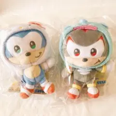 シャドウとソニック　SONIC&FRIENDSサンリオコラボマスコット　日本限定