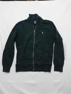 ▲ポロ ラルフローレン ジップアップジャケット ブラック系 メンズ S