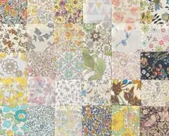 専用リバティタナローン　ハギレ　パッチワーク用　約5センチ角×30枚おまとめ