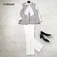 人気❤️relume フォーマル　セットアップ　3点セット　入学式　ベージュ