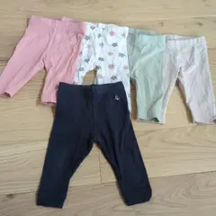H＆M プチバトー　パンツ　レギンス　5枚のサムネイル