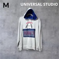 ユニバ限定 フーディー スヌーピー パーカー 裏毛 ユニセックス 在庫1点限り