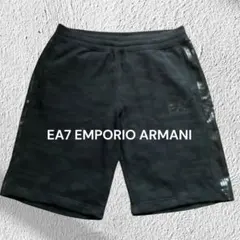 EA7 EMPORIO ARMANI ブラックカモフラ柄 ショートパンツのサムネイル
