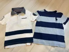 トミーヒルフィガー＆ポロラルフローレン Tシャツ 2点セット
