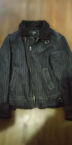 ボア デニムジャケット サイズ L ブランド名 オレンジ クラッシュ