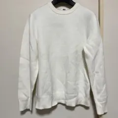UNIQLO ウォッシャブルミラノリブクルーネックセーター Mサイズ