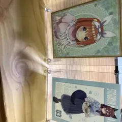 五等分の花嫁 色紙、プリントカード