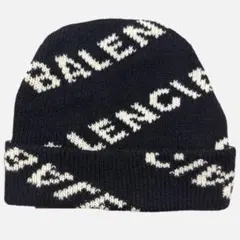 バレンシアガ ニット帽 BALENCIAGA ロゴニット帽　メンズレディースのサムネイル