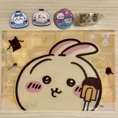 ちいかわ コラボグッズ 5点セット ハチワレ ラッコ マグネット