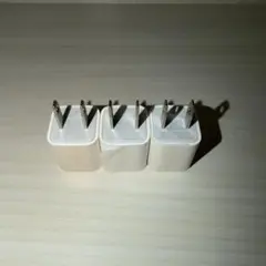 USBアダプター3個セット ホワイト