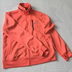 【Nike】ナイキ オレンジ トラックジャケット ジップアップ L 上着