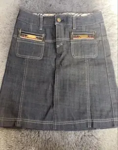 【レア】✨BURBERRY BLUE LABEL デニムプリーツスカート レア】✨BURBERRY BLUE LABEL デニムプリーツスカート