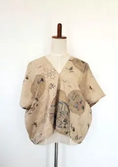 着物リメイクブラウス
