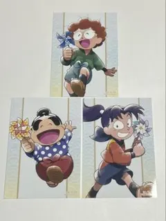 忍たま乱太郎 花やしき ブロマイド 3枚セット 乱太郎 きり丸 しんベヱ