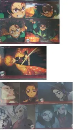 鬼滅の刃　ビッグクリアカード　10点セット