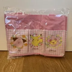 ポケットモンスター　プラチナムザッカ　ポケット付　収納バッグ