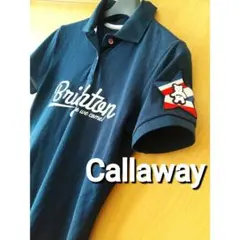 Callaway Golf★クマちゃんワッペンかわいいネイビーポロシャツのサムネイル
